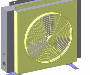 3D модель Теплообменник SCM A70 1EAX 24V