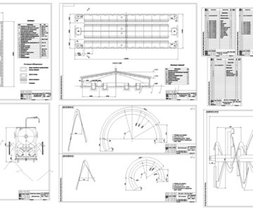 Чертеж Механизация приготовления и раздачи кормов на свиноводческой ферме с законченным циклом производства 6 тыс. голов с модернизацией раздатчика кормов