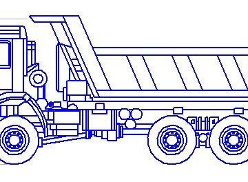 Чертеж Камаз 65111