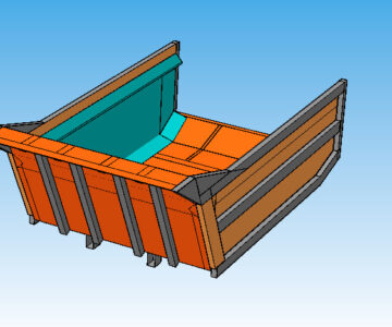 3D модель Кузов камаза
