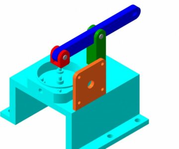 3D модель Приспособление для зажима корпуса масляного фильтра