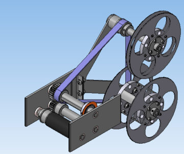 3D модель Устройство для нарезки стальной полосы из рулонной стали 3D