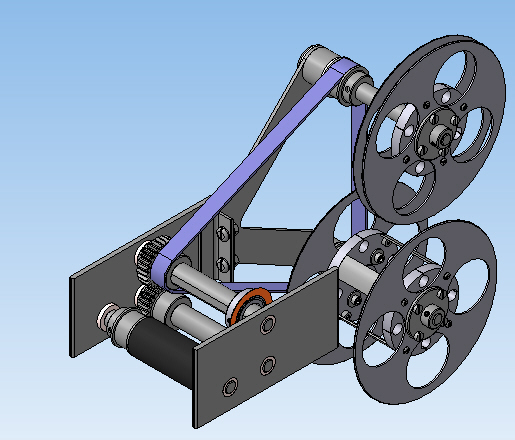 3D модель Устройство для нарезки стальной полосы из рулонной стали 3D