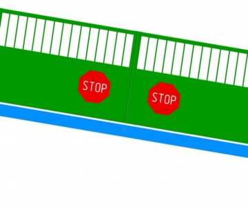 3D модель Ворота въездные