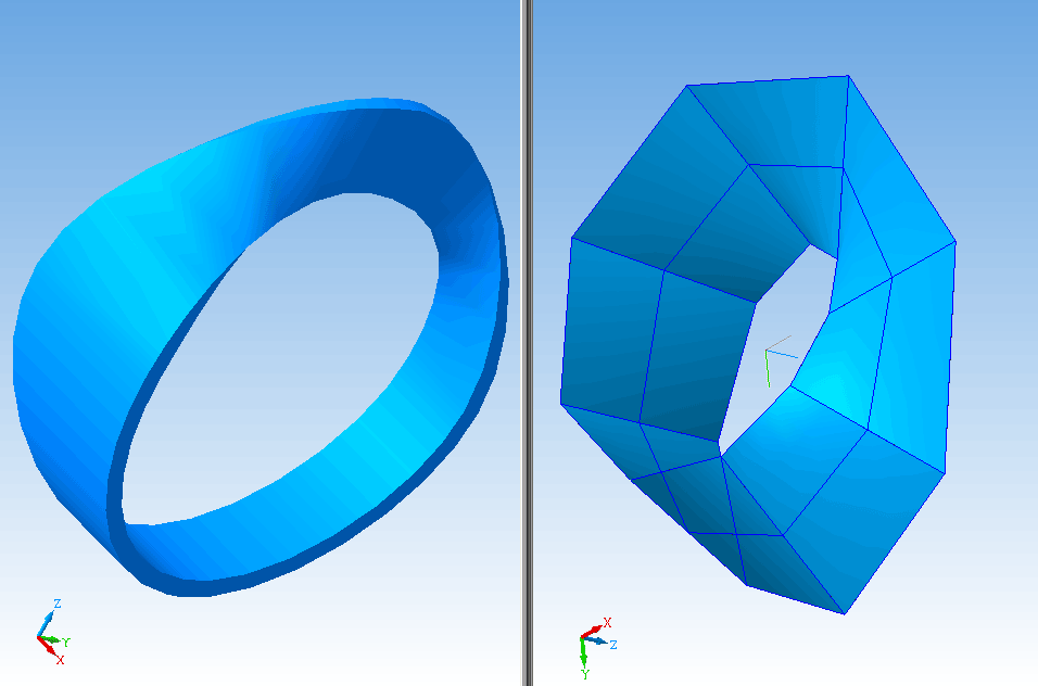 3D модель Лента Мебиуса в 3D