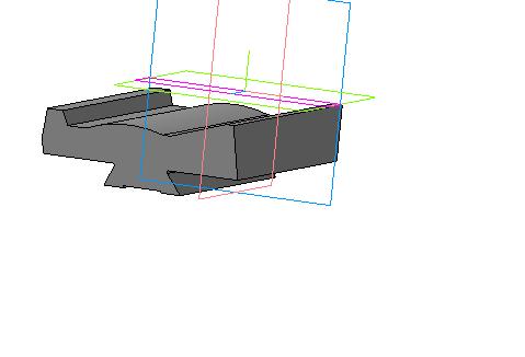 3D модель резец фасонный призматический