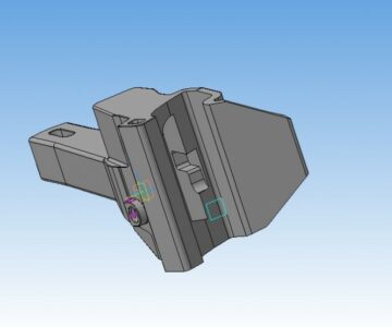 3D модель Корпус автосцепки 3D