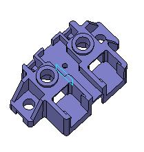 3D модель Пресс-форма для изготовления колодки для розеток