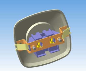 3D модель Розетка внутренняя 3D модель