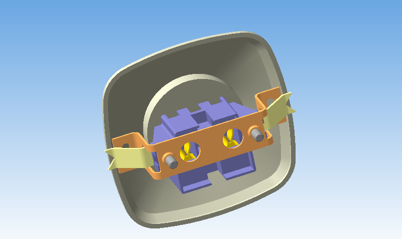 3D модель Розетка внутренняя 3D модель
