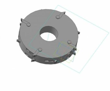 3D модель Ножевая головка шипорезная