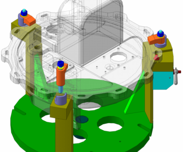 3D модель Чертеж специального станочного приспособления 3D