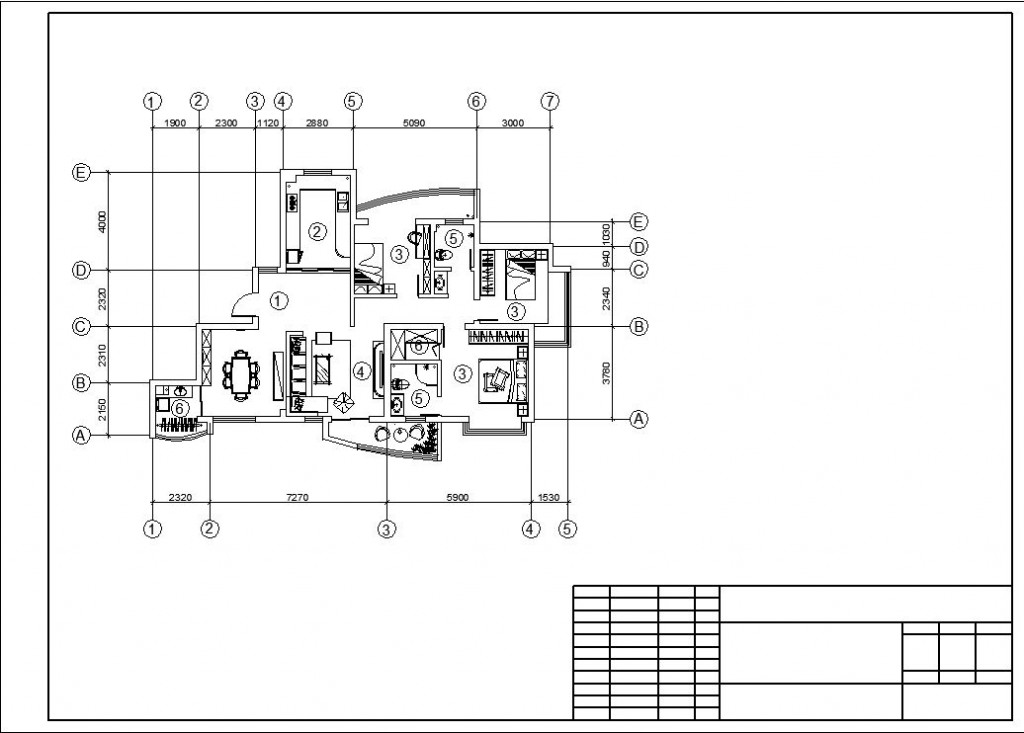 Составление подробного плана квартиры в AutoCAD