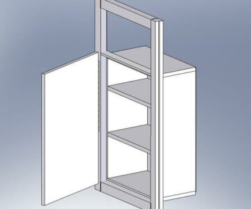 3D модель Оконный холодильник