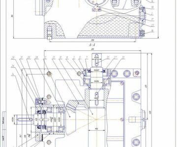 Чертеж Курсовая работа по предмету техническая механика