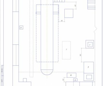 Чертеж Технологическое проектирование предприятия для парка 25 грузо-вых автомобилей с разработкой технологической карты  ТО-2 трансмиссии автомобиля КамАЗ-5511