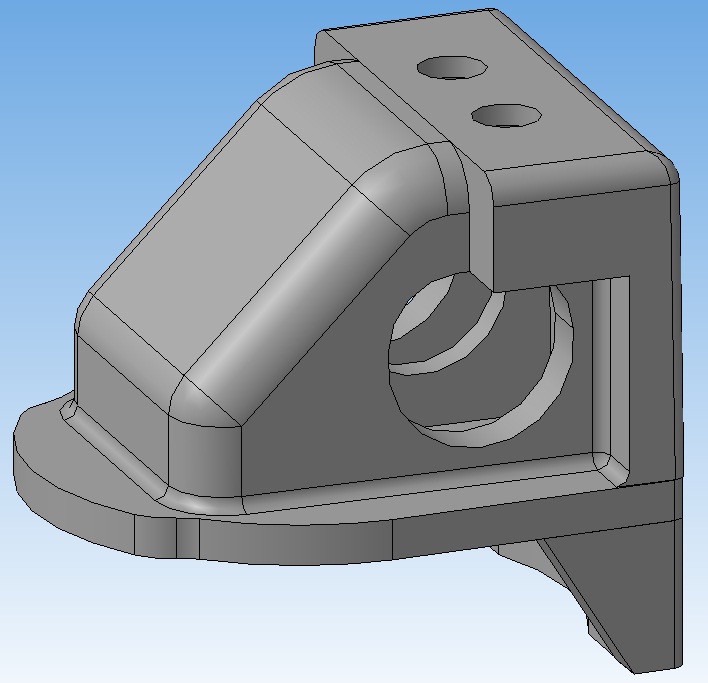 3D модель 3D модель фрикционного клина