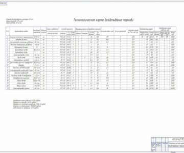 Чертеж Разработка технологической карты на комплексную механизацию возделывания и хранения моркови в сельском хозяйстве