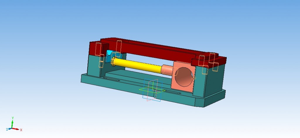 3D модель Натяжное устройство 3D