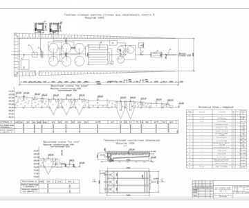 Чертеж Чертеж станции очистки воды