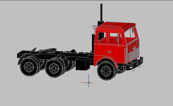 3D модель 3D модель автомобиля МАЗ-500