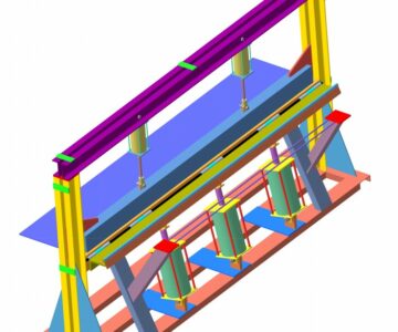 3D модель Гибочный станок 3D