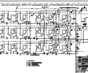 Чертеж Схема химцеха ТЭЦ-2 г Астаны