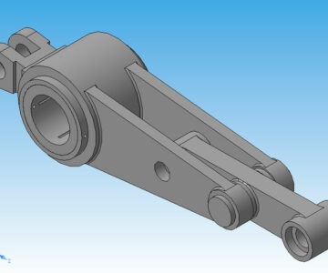 3D модель Чертеж тяги 3D