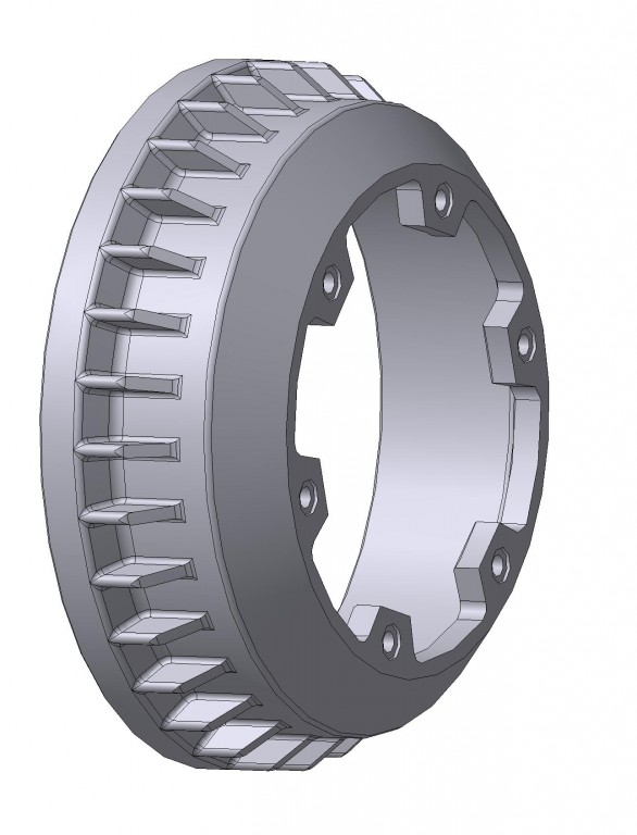 3D модель Модель тормозного барабана
