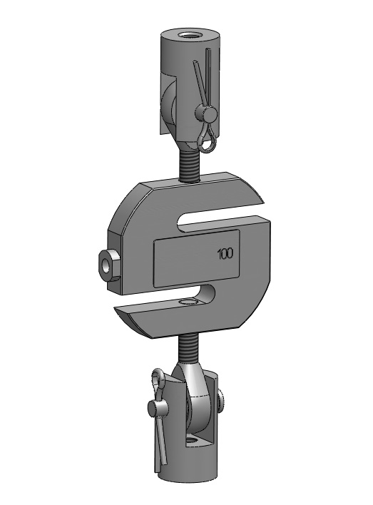 3D модель Тензоподвес на 100 кг