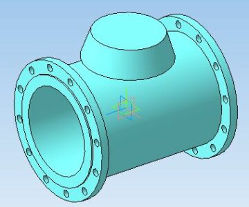 3D модель Счетчик  холодной и горячей воды Ду-250