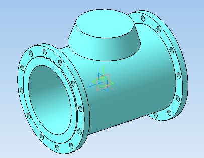 3D модель Счетчик  холодной и горячей воды Ду-250