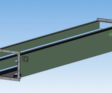 3D модель Чертеж секции на ТС-2-30 3D