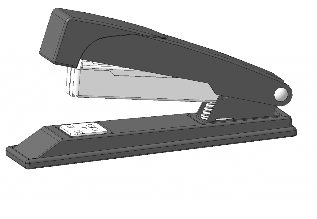 3D модель Степлер канцелярский 3D
