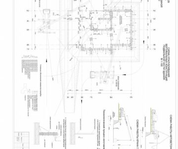 Чертеж Проектирование технологии возведения подземной части 11-ти этажного жилого дома в г. Кемерово