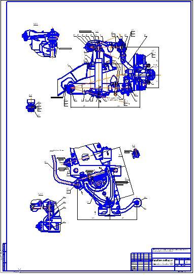 Чертеж Тягово-динамический и конструкторский расчет автомобиля Москвич 2140 и передняя подвеска