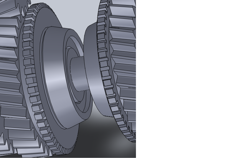 3D модель Зубчатый венец КПП ВАЗ 2108 3D