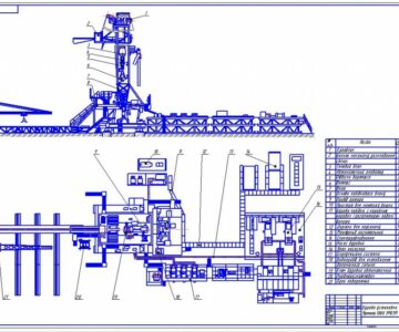 Чертеж Буровая установка БУ-5000