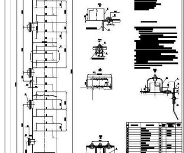 Чертеж Чертеж ректификационной колонны