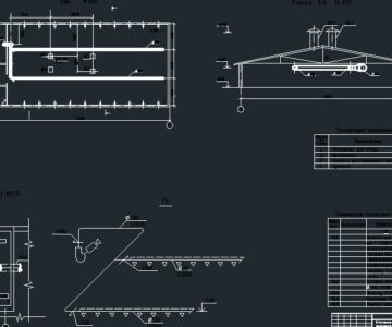 Чертеж Отопление и вентиляция птичника на 31100 голов