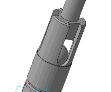 3D модель Клапан на сваб 3D