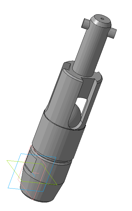 3D модель Клапан на сваб 3D