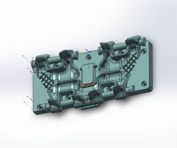 3D модель Формовочная модель трака ТТ-4М