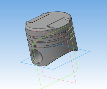 3D модель 3D Поршень