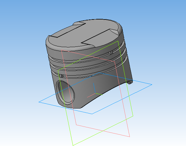 3D модель 3D Поршень