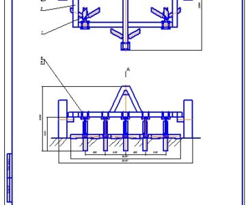 Чертеж Дипломный проект : Разработка орудия для основной обработки почвы