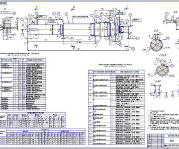 Чертеж Разработка технологического процесса механической обработки вала –  82.11.024-М