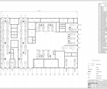 Чертеж проект автотранспортного предприятия