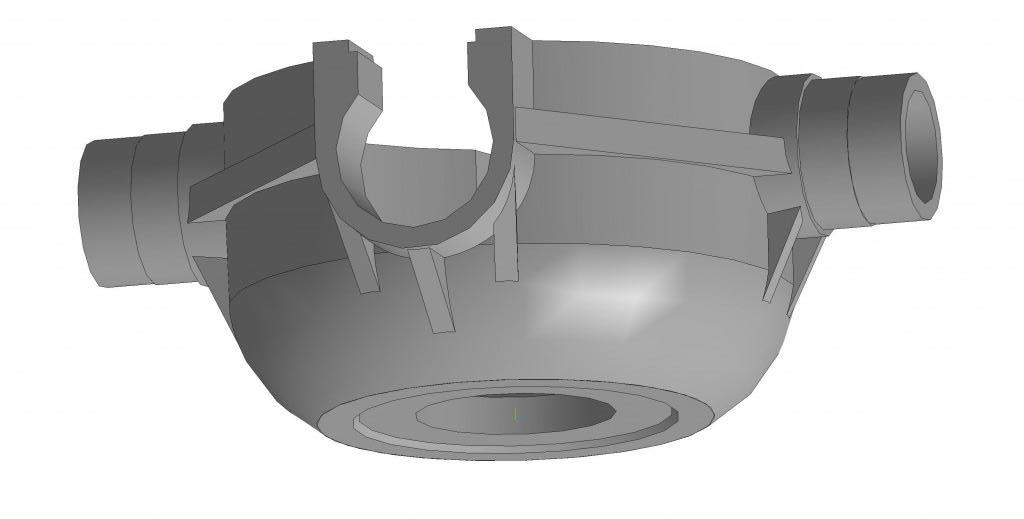 3D модель Балансир колёс автоприцепа 3D