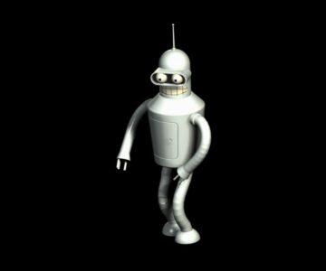 3D модель Bender Bending Rodríguez 3D